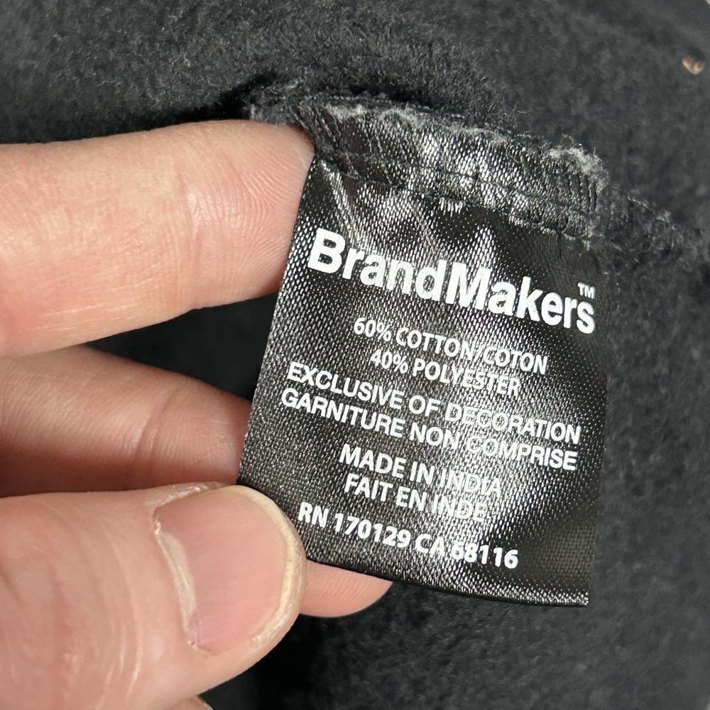 Ikigai Authentic Brand Makers Tokyo Japan Embroidered Black Hoodie Mens XXL#2509 - Picture 6 of 10